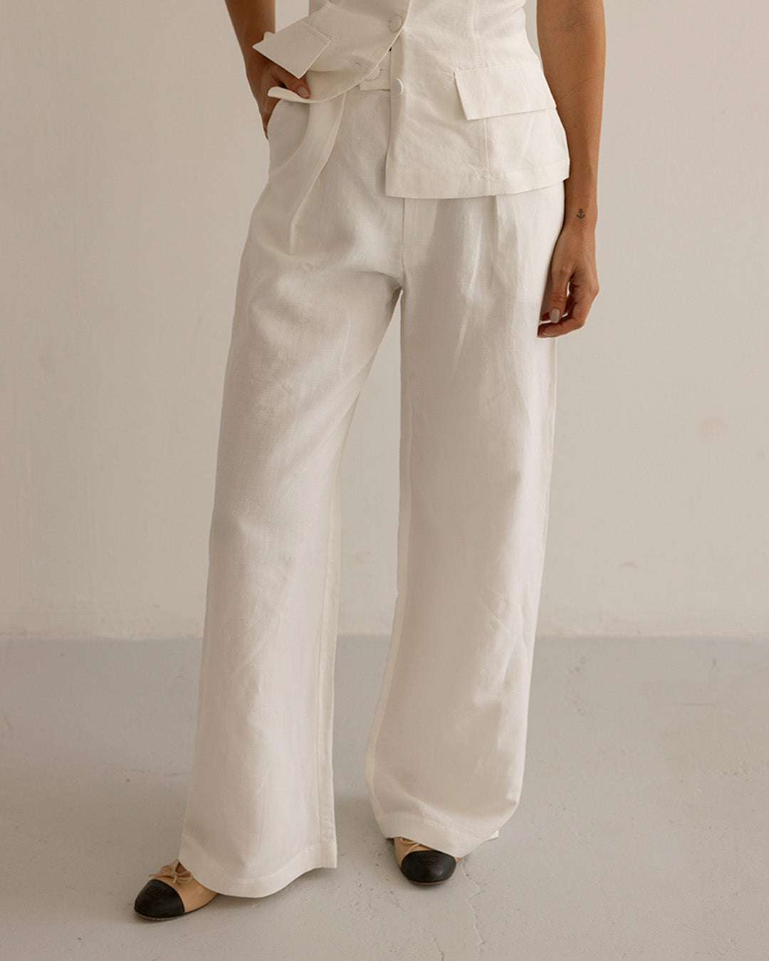 Sublime Trousers White