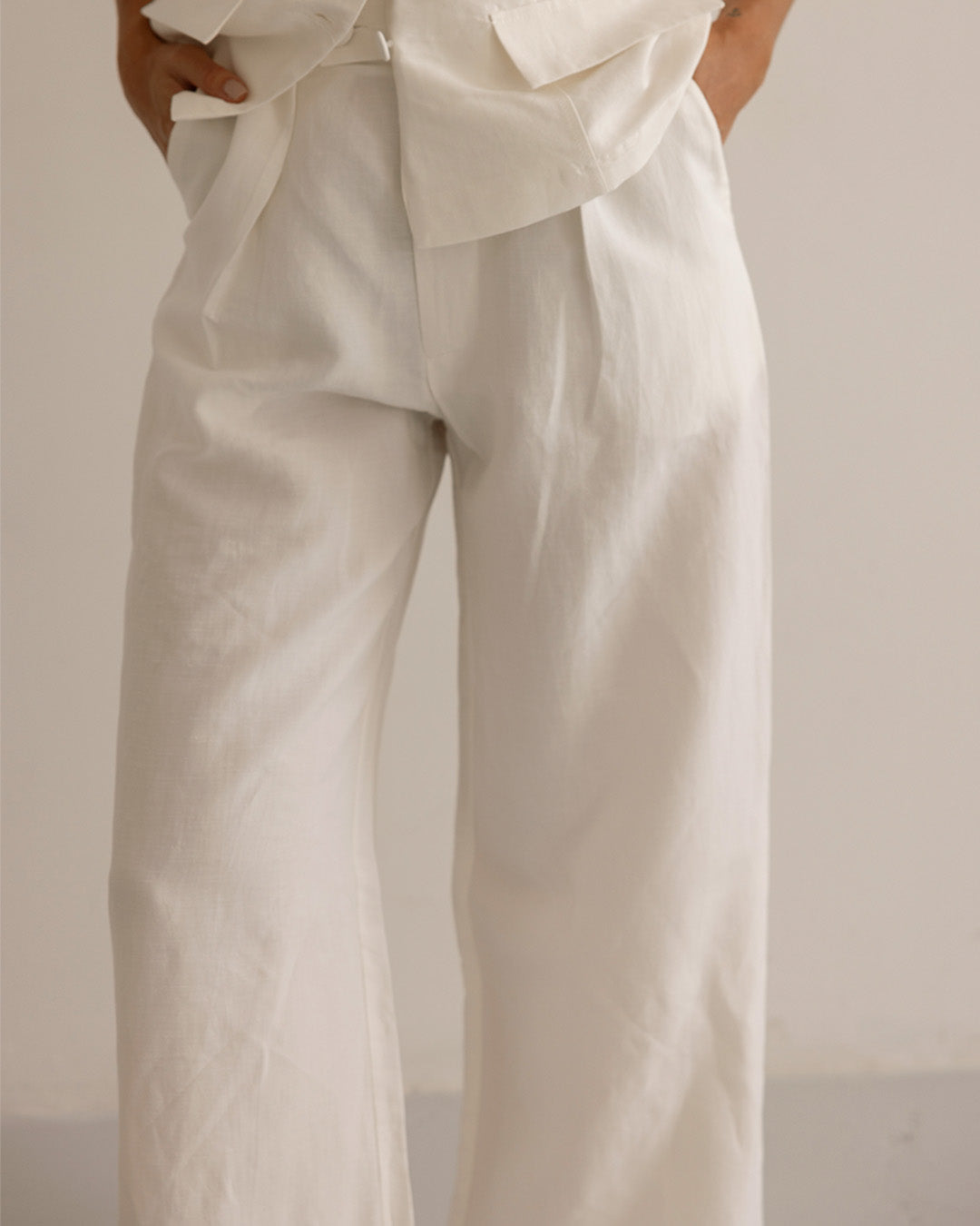 Sublime Trousers White